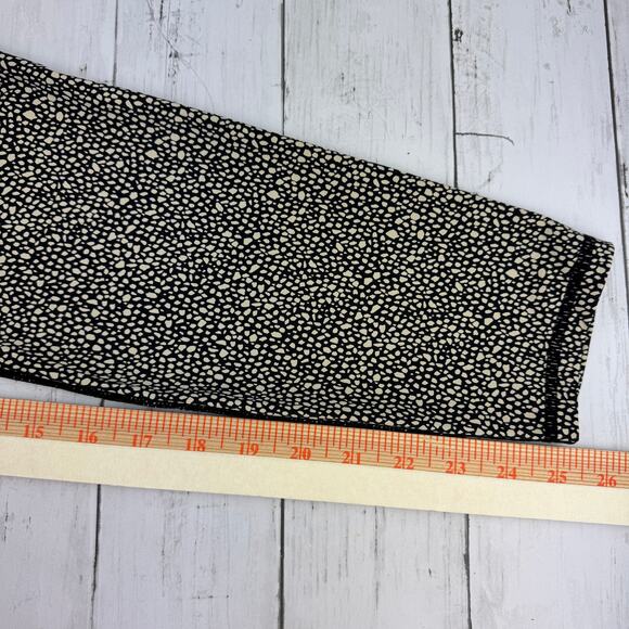 Varley Black Mixed Pebble Print Luna High Rise 7/8 Legging Size Large - Picture 16 of 16